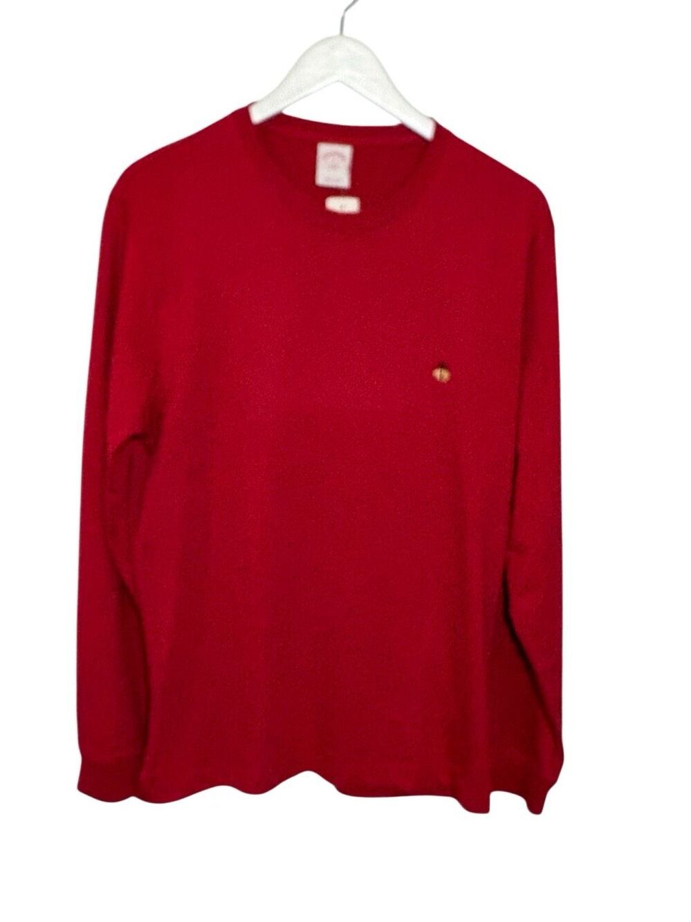 NWT Brooks Brothers red long sleeve t-shirt in red - M